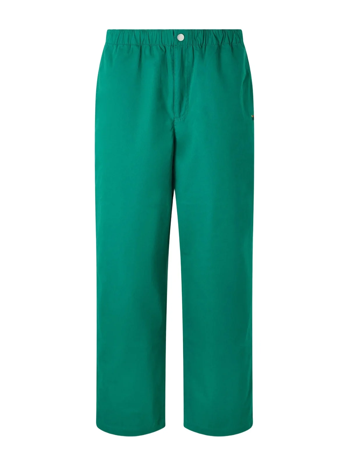 Wide-Leg Cotton Trousers - Men