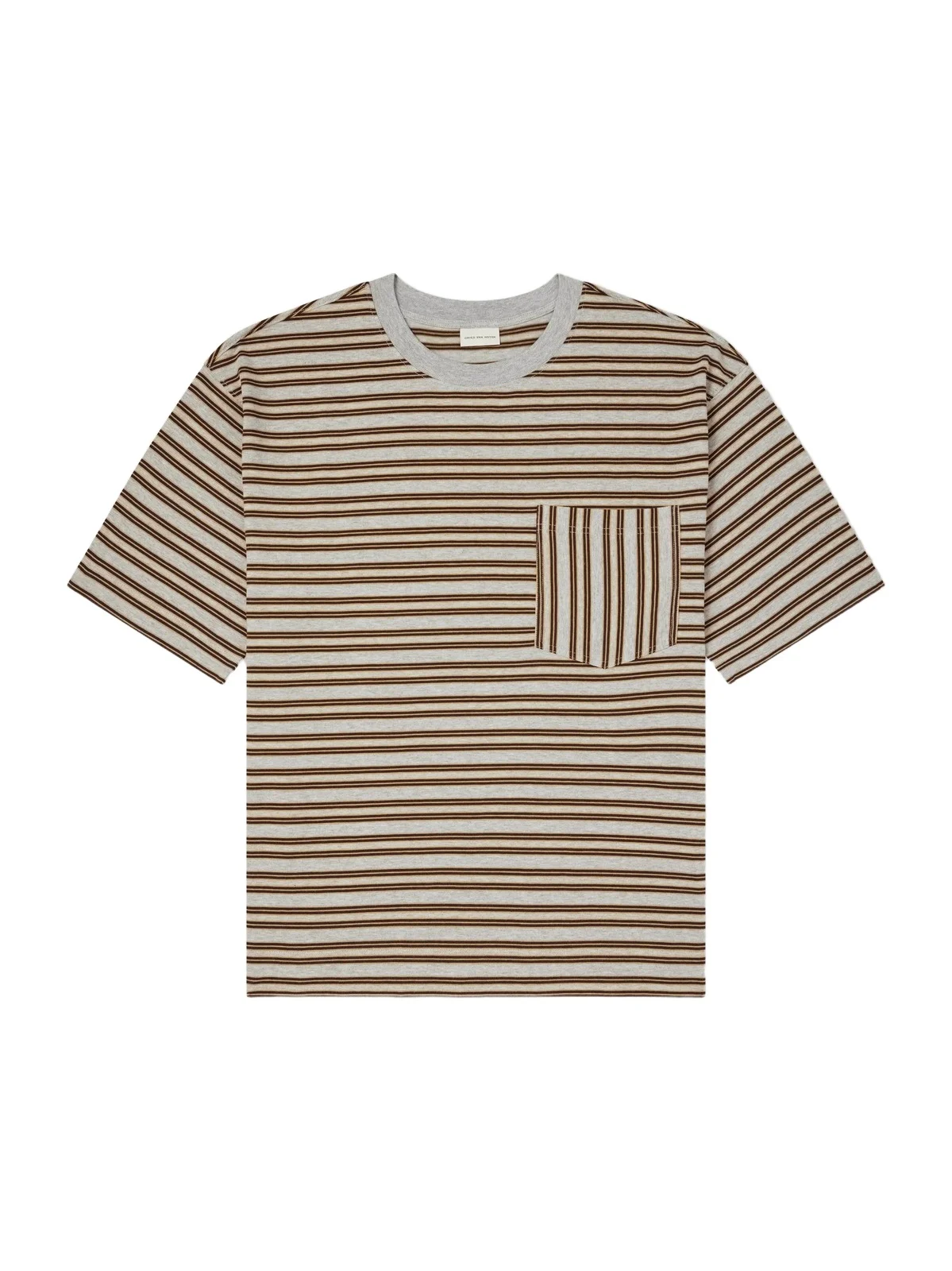 Striped Cotton-Jersey T-Shirt - Men Striped Cotton-Jersey T-Shirt - Men