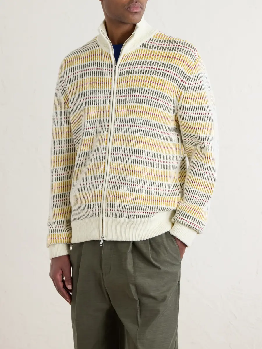 Aimé Leon Dore Cable-Knit Cotton Zip-Up Sweater - Men | Thumbnail 3 Aimé Leon Dore Cable-Knit Cotton Zip-Up Sweater - Men | Thumbnail 3