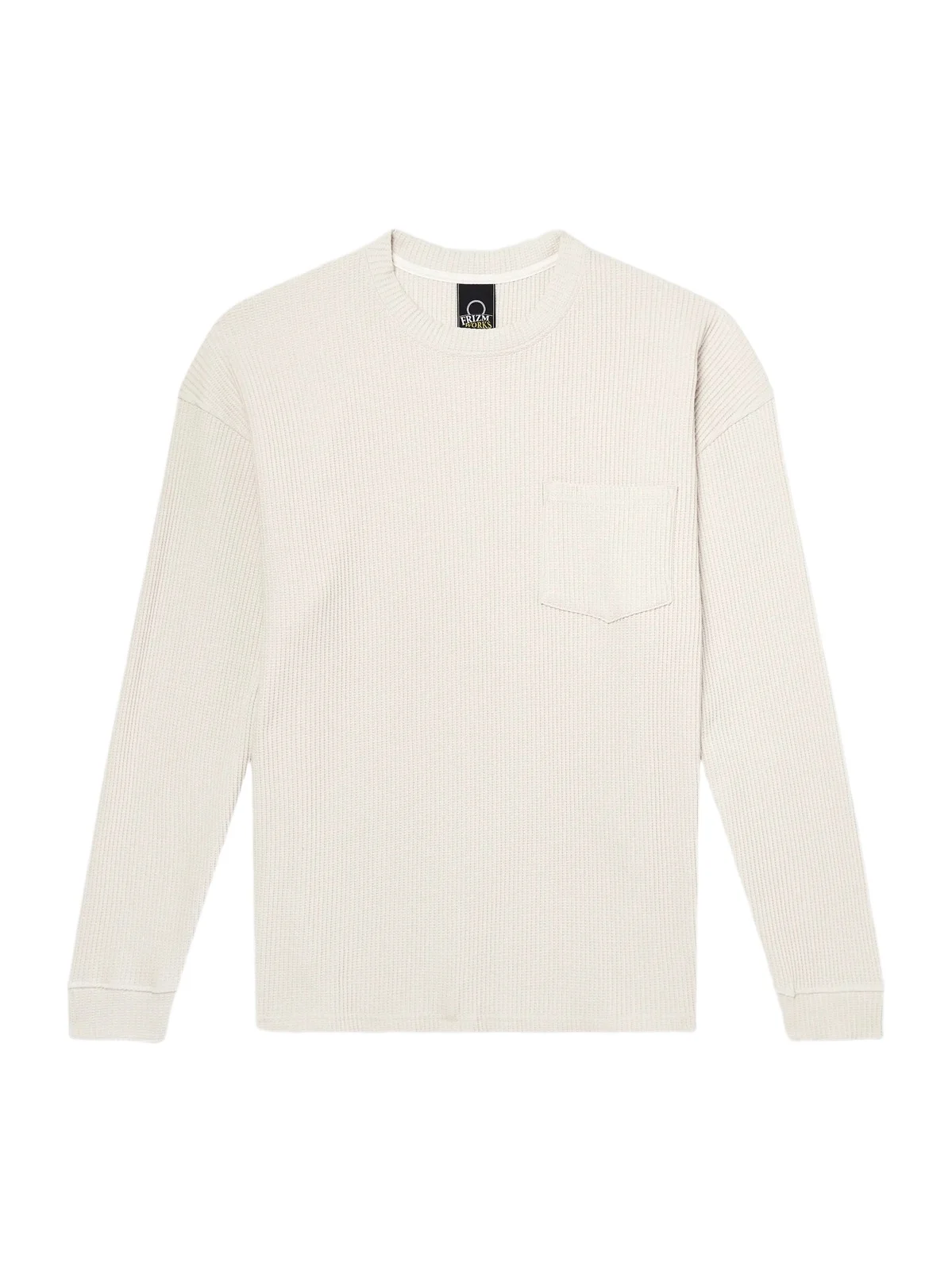 FrizmWORKS Oversized Waffle-Knit Cotton-Blend T-Shirt - Men