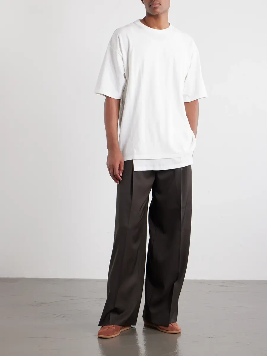 Maison Margiela Layered Cotton-Jersey T-Shirt - Men | Thumbnail 2 Maison Margiela Layered Cotton-Jersey T-Shirt - Men | Thumbnail 2
