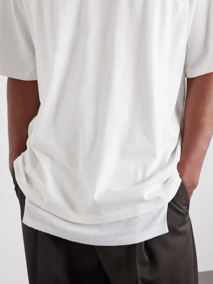 Maison Margiela Layered Cotton-Jersey T-Shirt - Men | Thumbnail 5 Maison Margiela Layered Cotton-Jersey T-Shirt - Men | Thumbnail 5