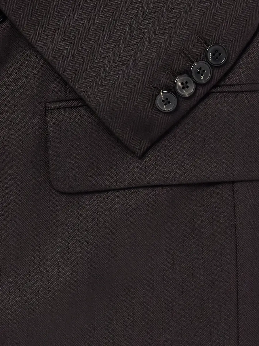 Dries Van Noten Double-Breasted Herringbone Wool Blazer - Men | Thumbnail 6 Dries Van Noten Double-Breasted Herringbone Wool Blazer - Men | Thumbnail 6