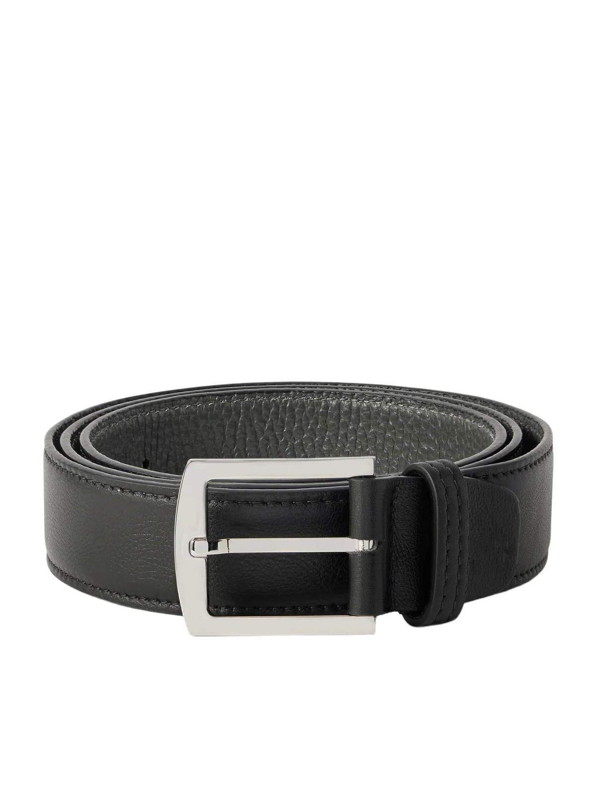 Kiton 3.5cm Leather Belt - Men