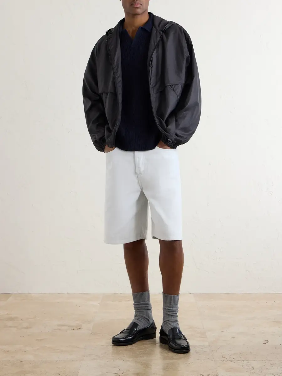 Aimé Leon Dore Straight-Leg Denim Shorts - Men | Thumbnail 2 Aimé Leon Dore Straight-Leg Denim Shorts - Men | Thumbnail 2
