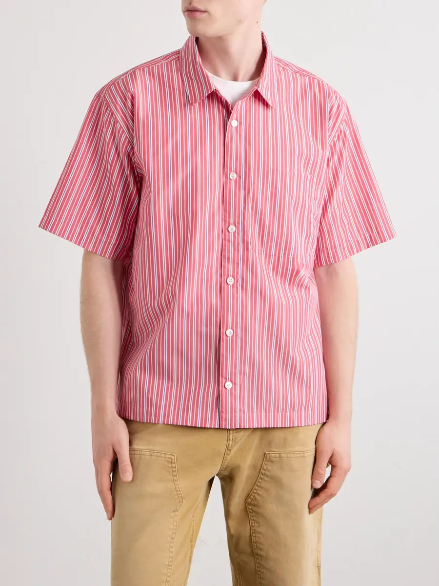 Aimé Leon Dore Striped Cotton-Poplin Shirt - Men | Thumbnail 3 Aimé Leon Dore Striped Cotton-Poplin Shirt - Men | Thumbnail 3