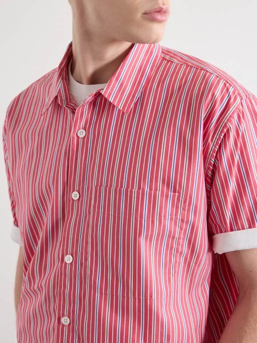 Aimé Leon Dore Striped Cotton-Poplin Shirt - Men | Thumbnail 5 Aimé Leon Dore Striped Cotton-Poplin Shirt - Men | Thumbnail 5