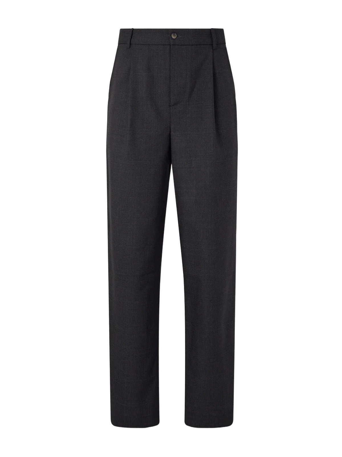 Grandad Straight-Leg Wool Trousers - Men Grandad Straight-Leg Wool Trousers - Men