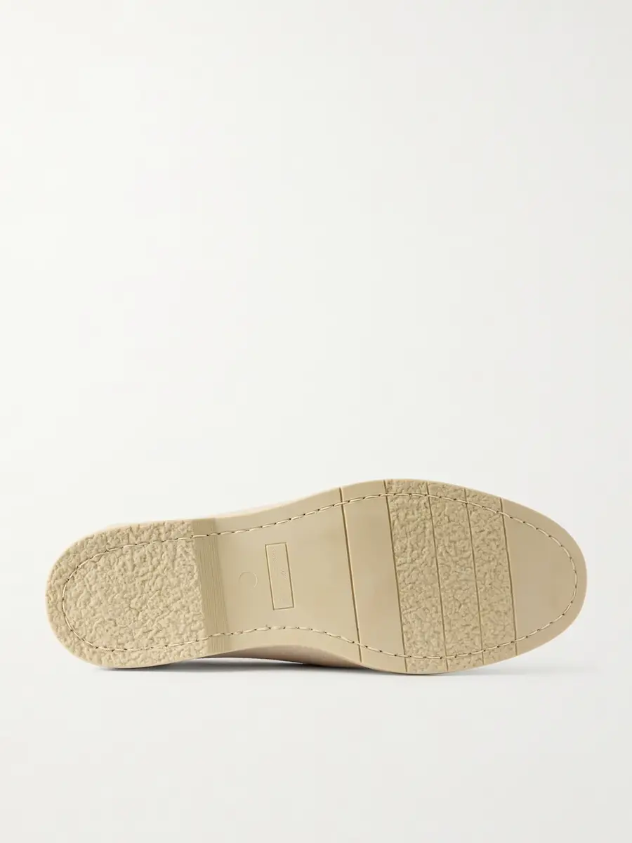 George Cleverley Mayfair II Collapsible-Heel Suede Loafers - Men | Thumbnail 3