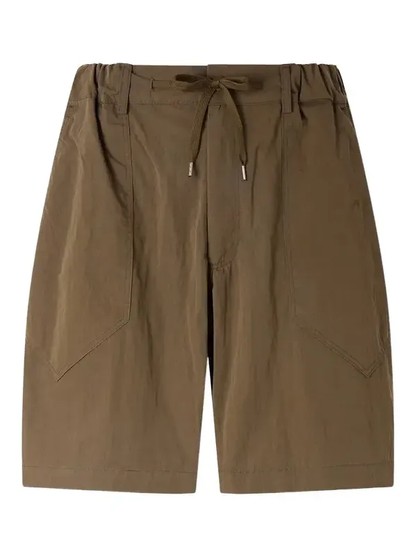 Fatigue Straight-Leg Cotton-Blend Shorts - Men Fatigue Straight-Leg Cotton-Blend Shorts - Men