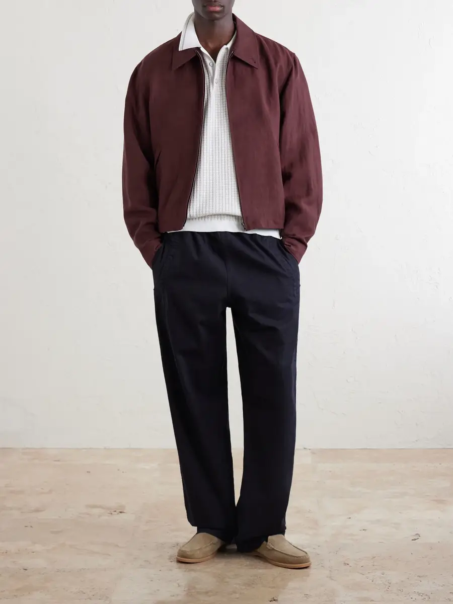 rag & bone Harvey Ribbed Cotton-Blend Polo Shirt - Men | Thumbnail 2 rag & bone Harvey Ribbed Cotton-Blend Polo Shirt - Men | Thumbnail 2
