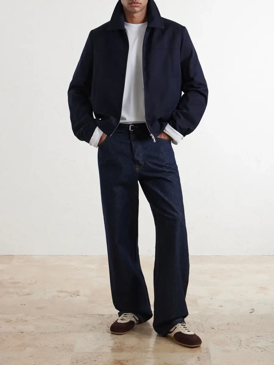 Dries Van Noten Padded Cotton and Wool-Blend Blouson Jacket - Men | Thumbnail 2 Dries Van Noten Padded Cotton and Wool-Blend Blouson Jacket - Men | Thumbnail 2