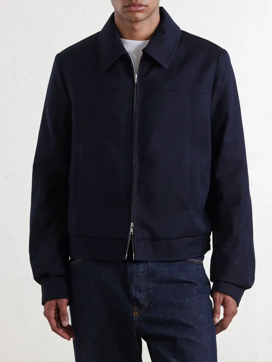 Dries Van Noten Padded Cotton and Wool-Blend Blouson Jacket - Men | Thumbnail 3 Dries Van Noten Padded Cotton and Wool-Blend Blouson Jacket - Men | Thumbnail 3