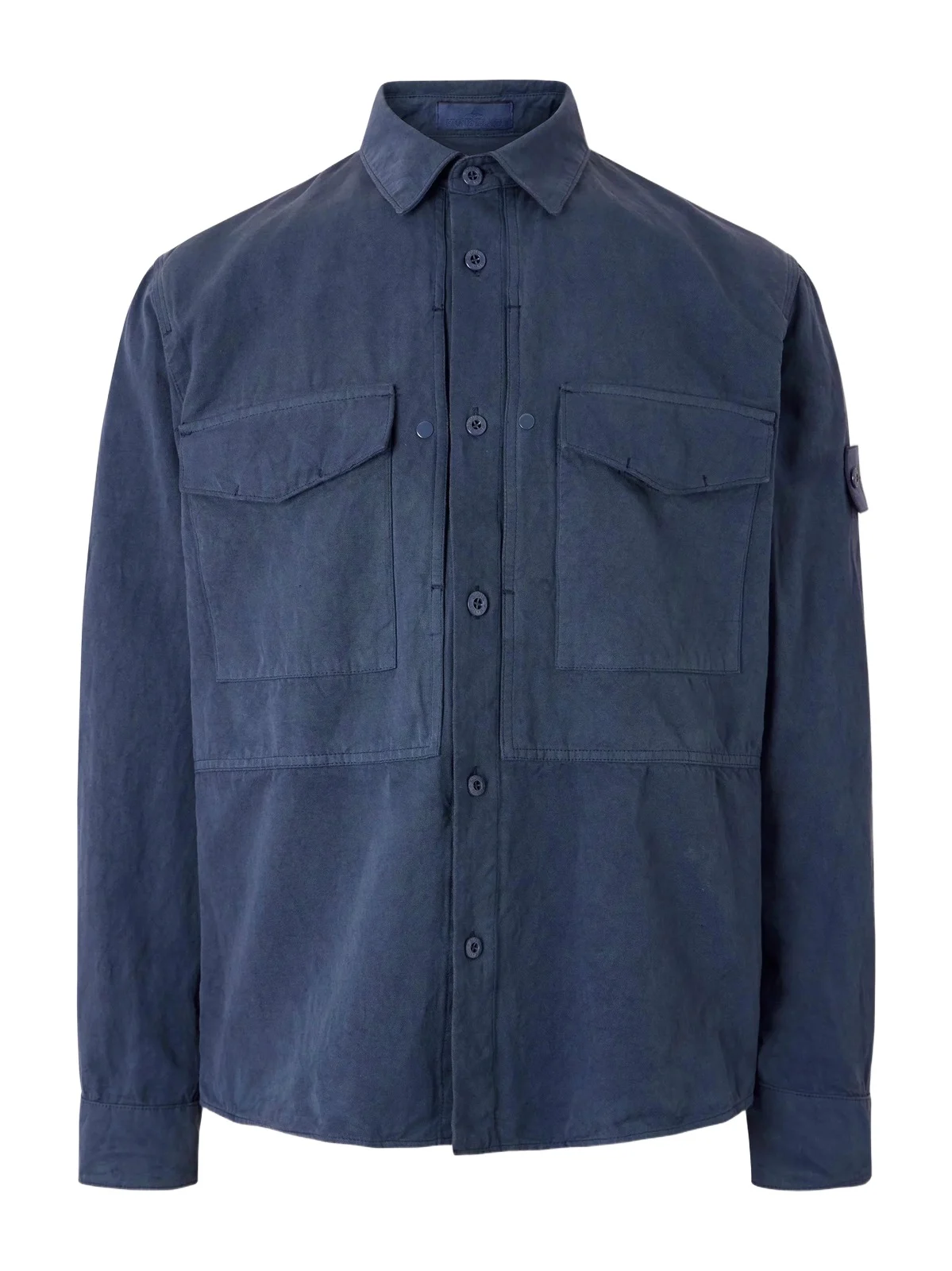 GHOST Garment-Dyed Cotton and Linen-Canvas Overshirt - Men GHOST Garment-Dyed Cotton and Linen-Canvas Overshirt - Men