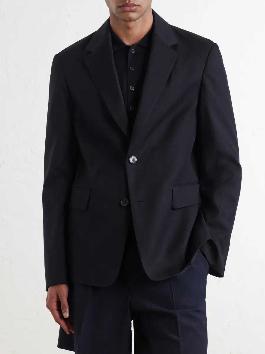 Dries Van Noten Billys Cotton and Wool-Blend Canvas Blazer - Men | Thumbnail 3 Dries Van Noten Billys Cotton and Wool-Blend Canvas Blazer - Men | Thumbnail 3