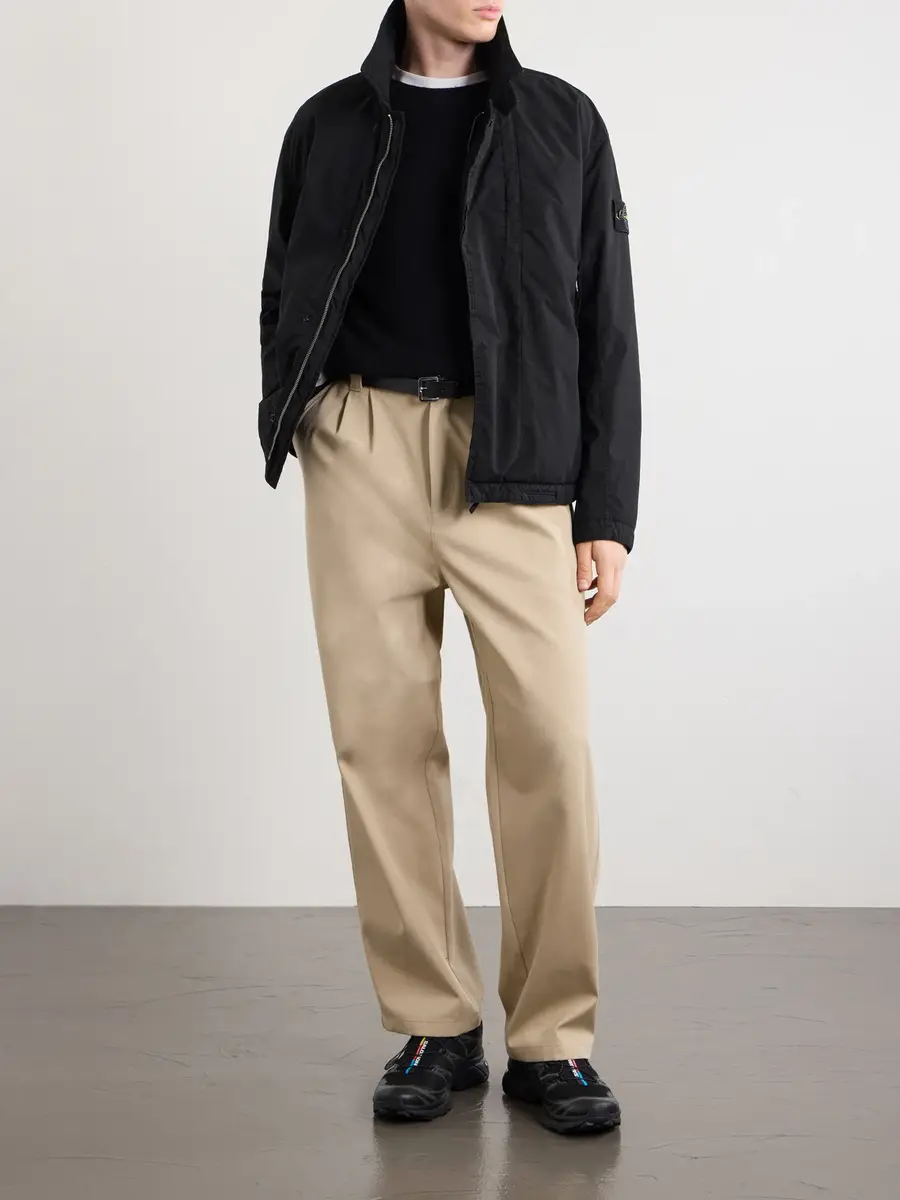 Stone Island Garment-Dyed Light Compact Touch Poly-TC Shell Jacket - Men | Thumbnail 2 Stone Island Garment-Dyed Light Compact Touch Poly-TC Shell Jacket - Men | Thumbnail 2