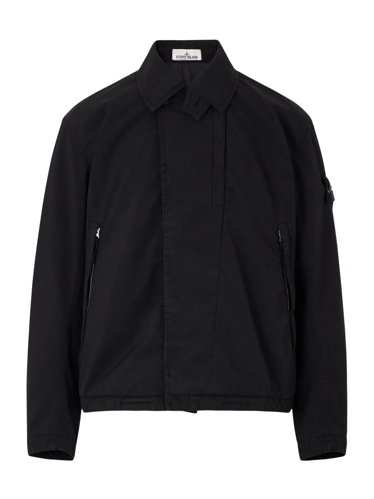 Stone Island Garment-Dyed Light Compact Touch Poly-TC Shell Jacket - Men