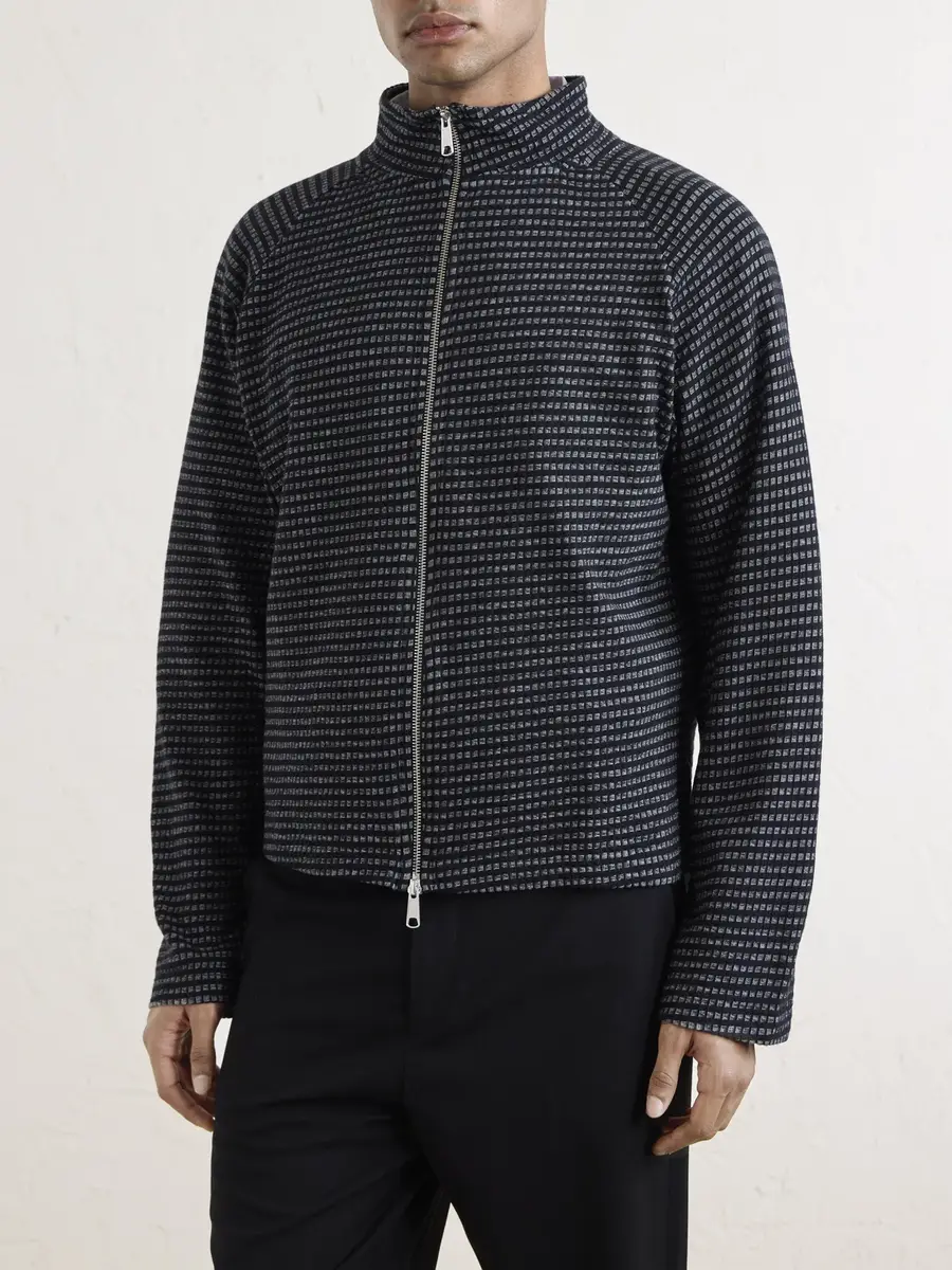 mfpen Leisure Organic Cotton Zip-Up Sweater - Men | Thumbnail 3