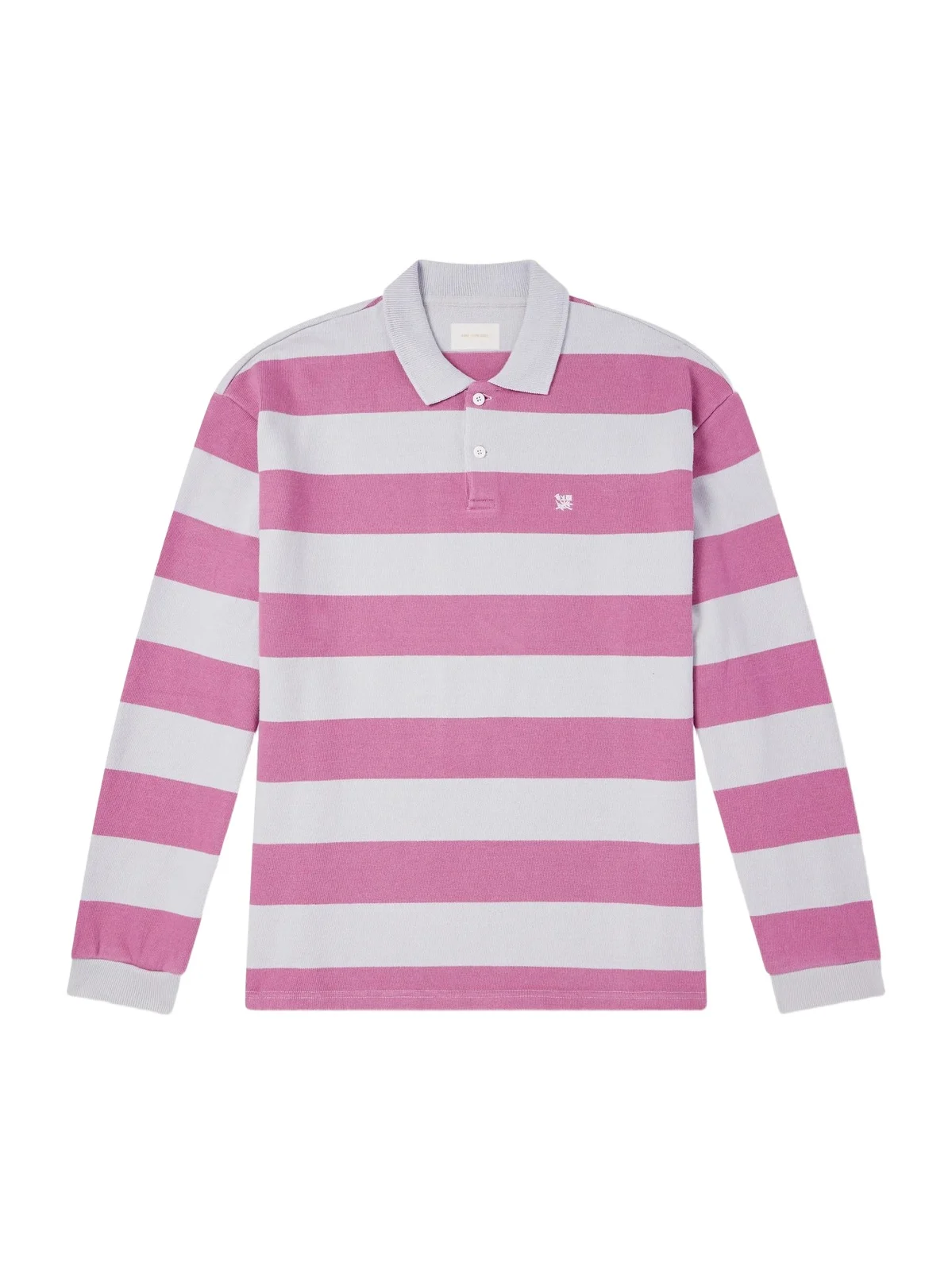Striped Cotton-Jersey Polo Sweater - Men