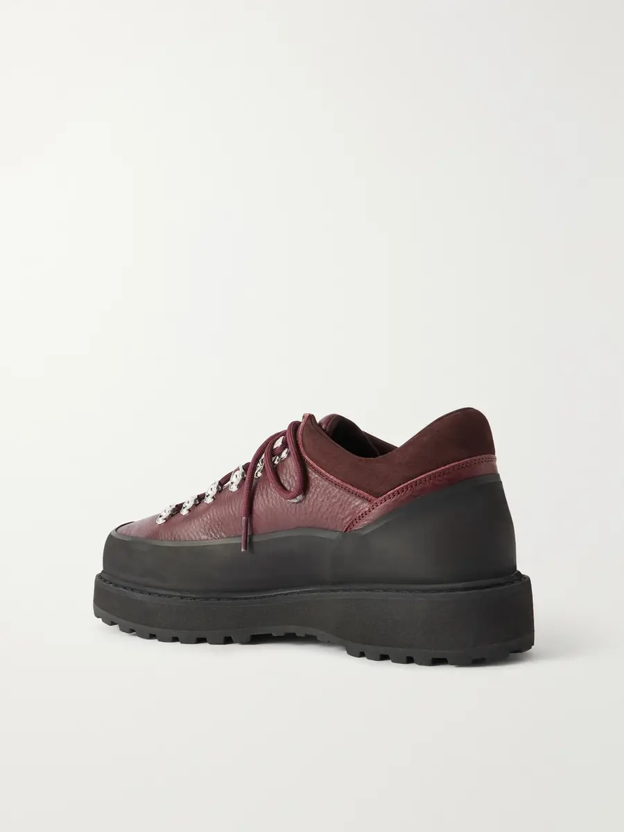 Diemme Cornaro Rubber-Trimmed Leather Hiking Boots - Men | Thumbnail 4 Diemme Cornaro Rubber-Trimmed Leather Hiking Boots - Men | Thumbnail 4
