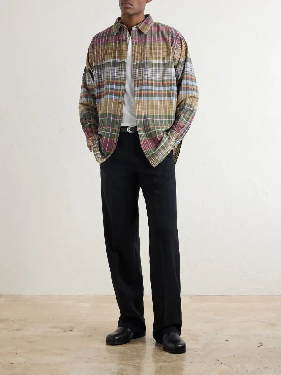 Aimé Leon Dore Checked Cotton Shirt - Men | Thumbnail 2 Aimé Leon Dore Checked Cotton Shirt - Men | Thumbnail 2