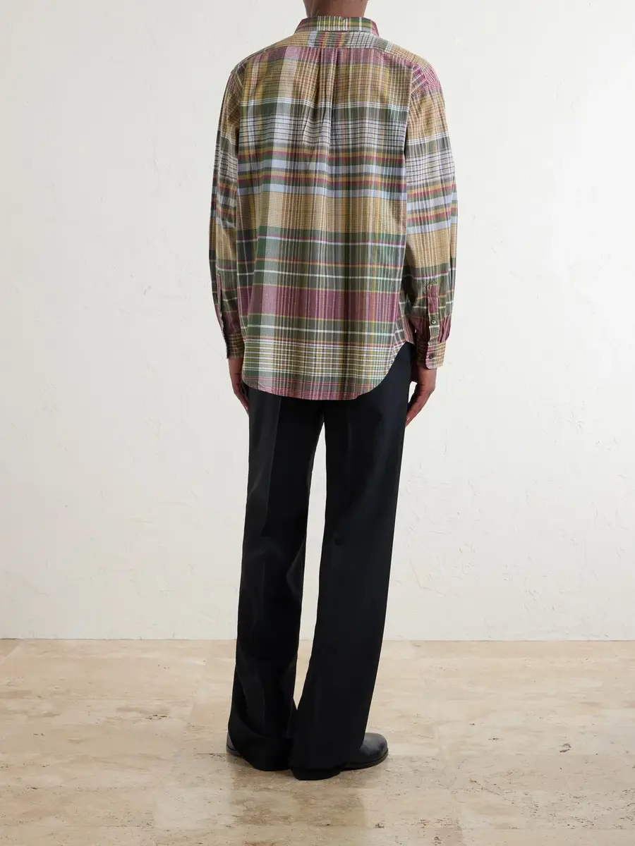 Aimé Leon Dore Checked Cotton Shirt - Men | Thumbnail 4 Aimé Leon Dore Checked Cotton Shirt - Men | Thumbnail 4