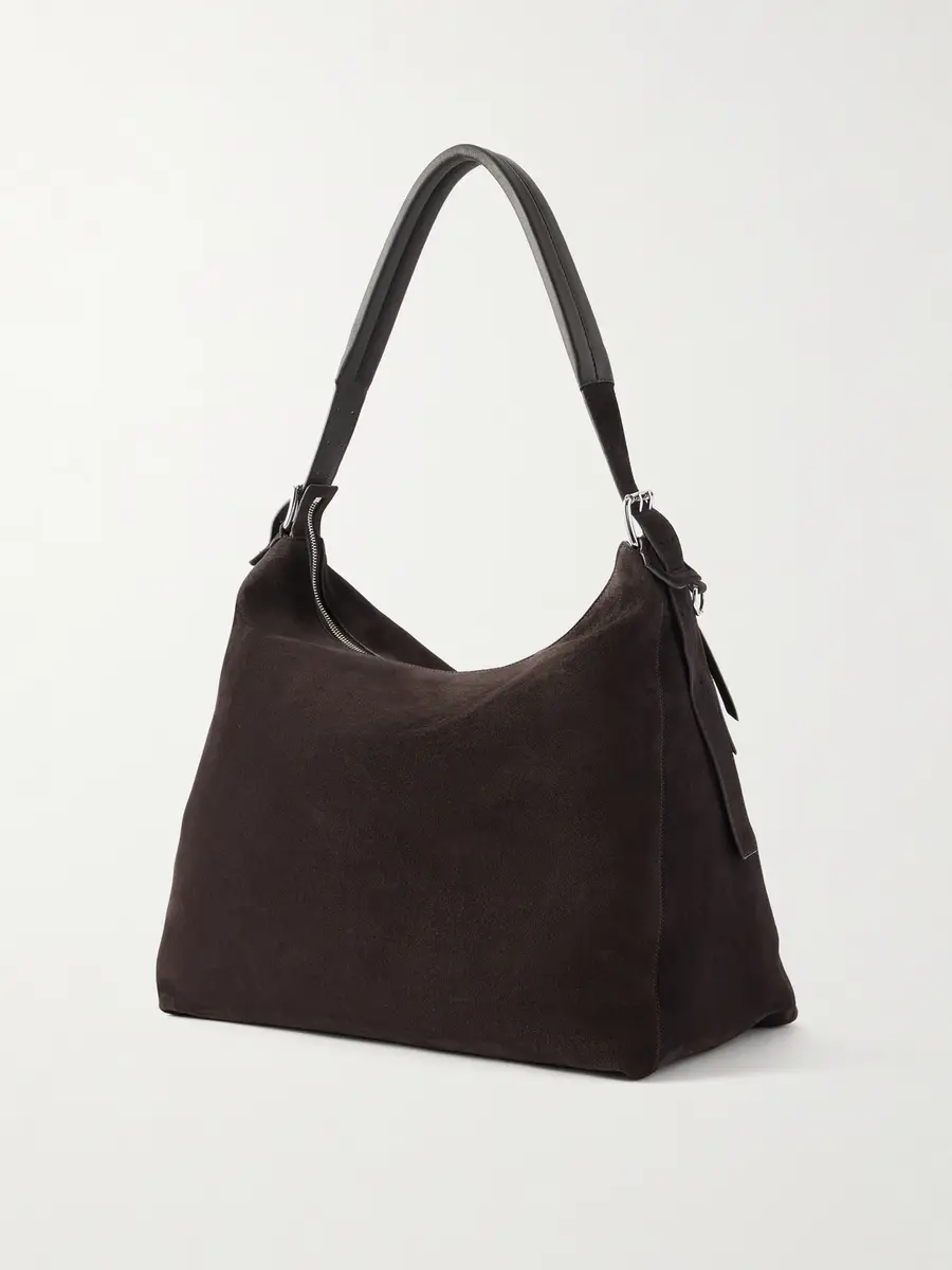 Lemaire Belted Suede Tote Bag - Men | Thumbnail 4 Lemaire Belted Suede Tote Bag - Men | Thumbnail 4