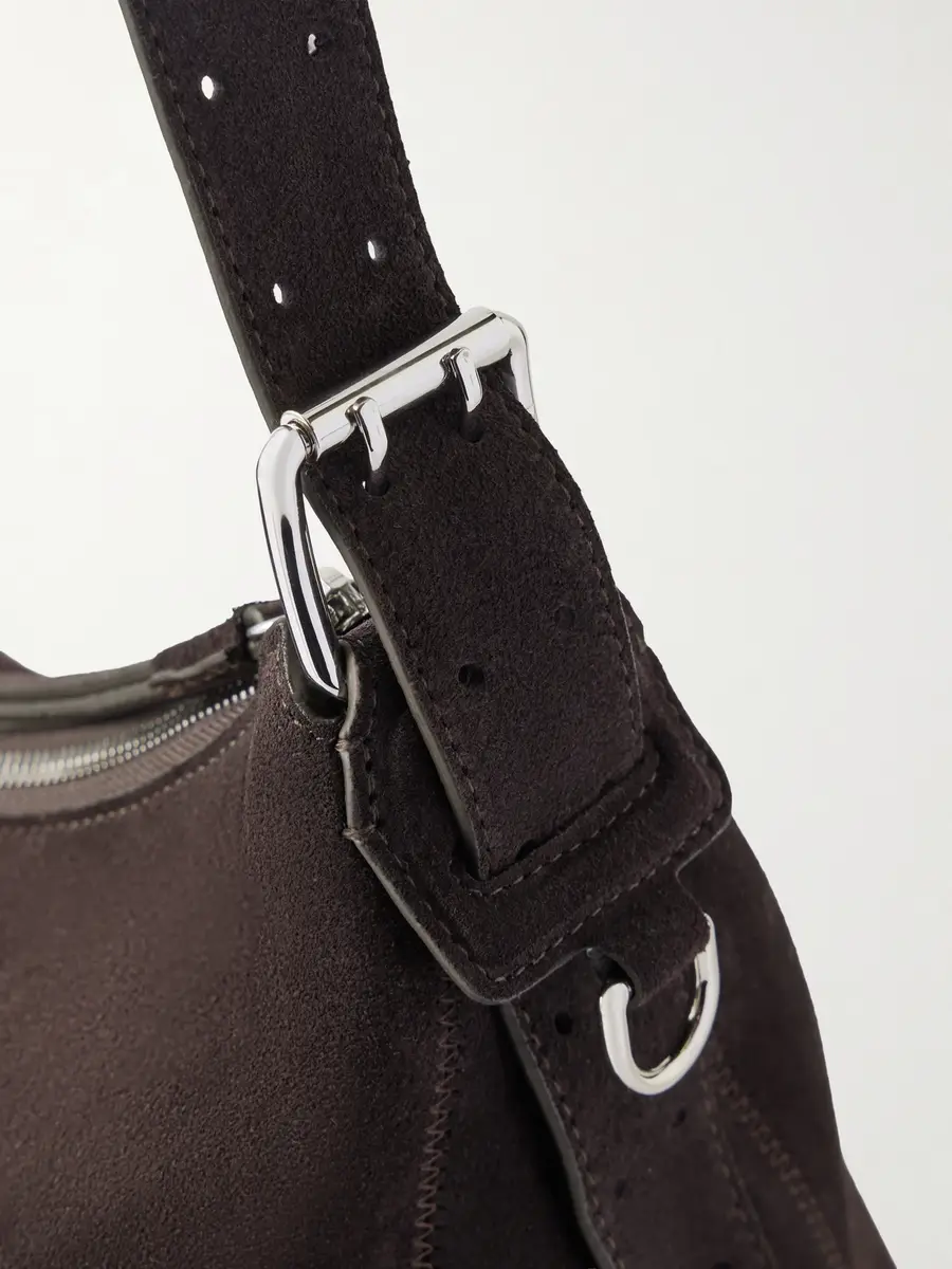 Lemaire Belted Suede Tote Bag - Men | Thumbnail 5 Lemaire Belted Suede Tote Bag - Men | Thumbnail 5