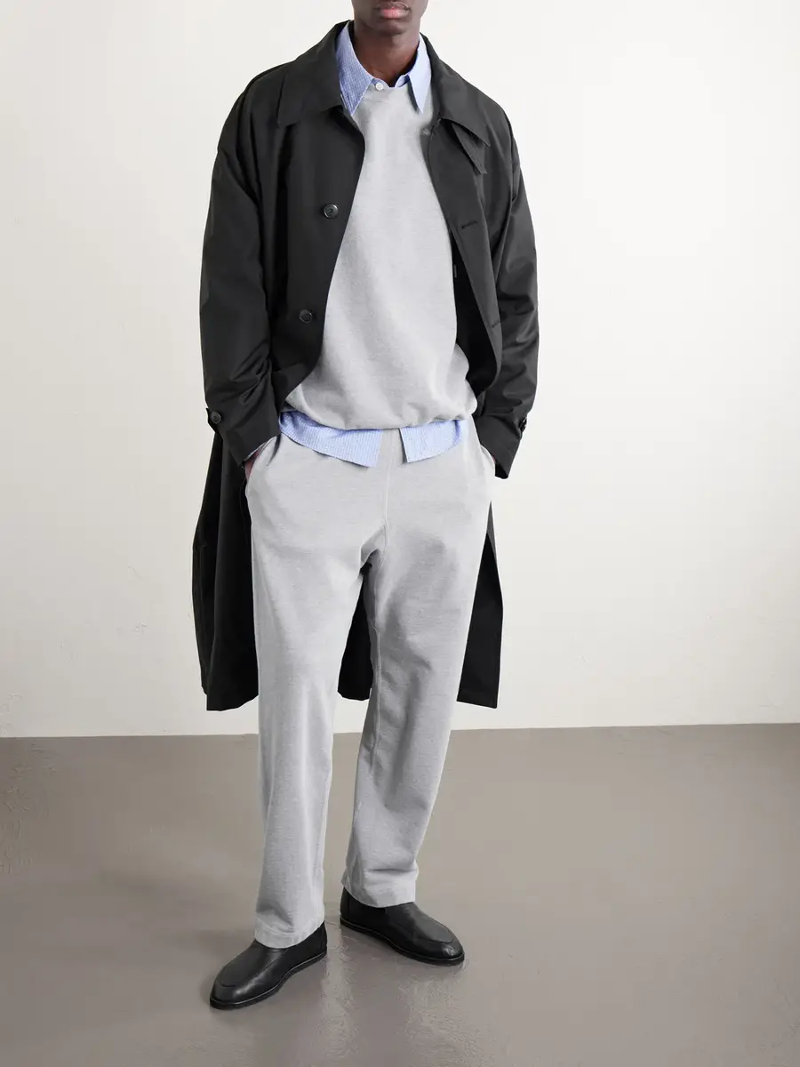 Remi Relief Straight-Leg Cotton-Jersey Sweatpants - Men | Thumbnail 2