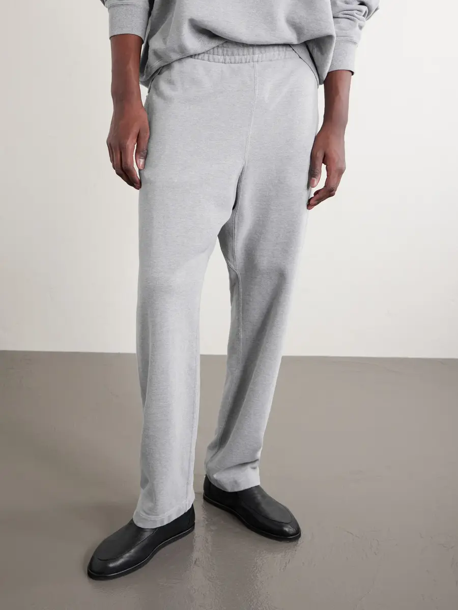 Remi Relief Straight-Leg Cotton-Jersey Sweatpants - Men | Thumbnail 3