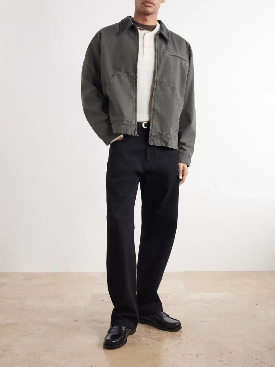 rag & bone Leather-Trimmed Cotton-Canvas Jacket - Men | Thumbnail 2 rag & bone Leather-Trimmed Cotton-Canvas Jacket - Men | Thumbnail 2