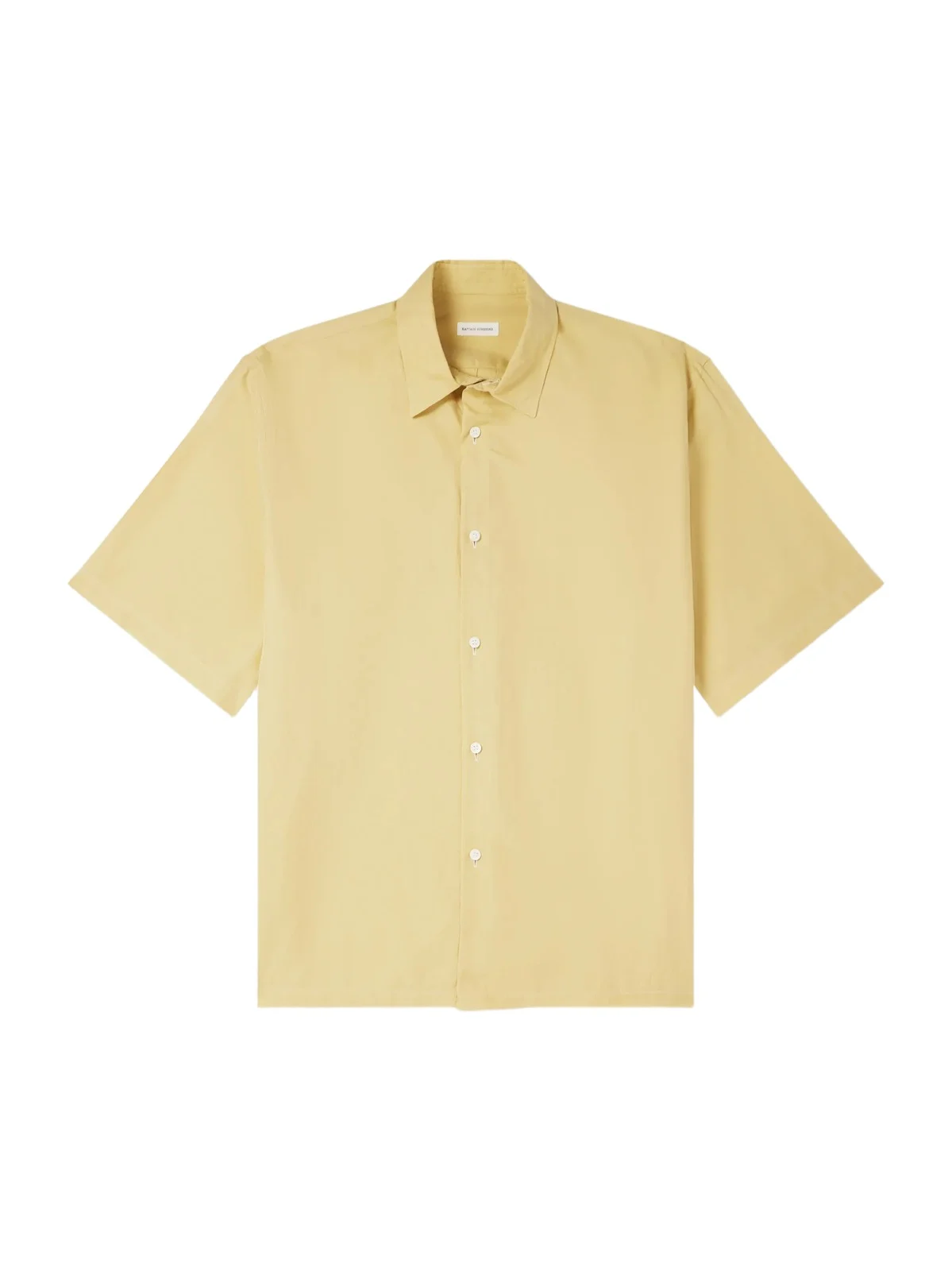 Cotton and Silk-Blend Shirt - Men Cotton and Silk-Blend Shirt - Men
