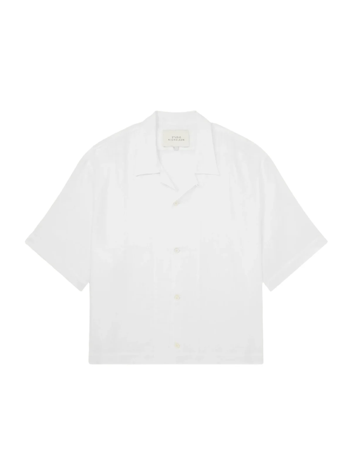 Studio Nicholson Convertible-Collar Linen Shirt - Men