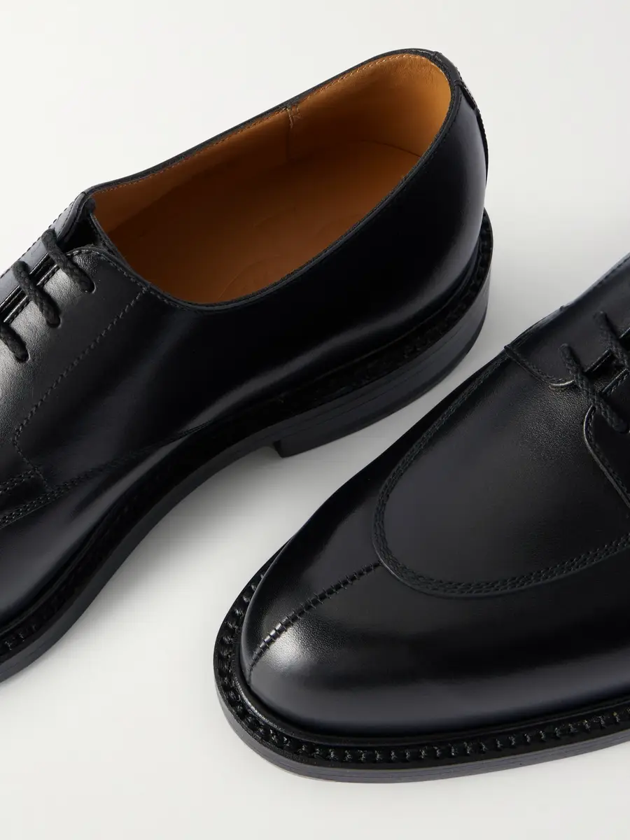 J.M. Weston Leather Derby Shoes - Men | Thumbnail 5