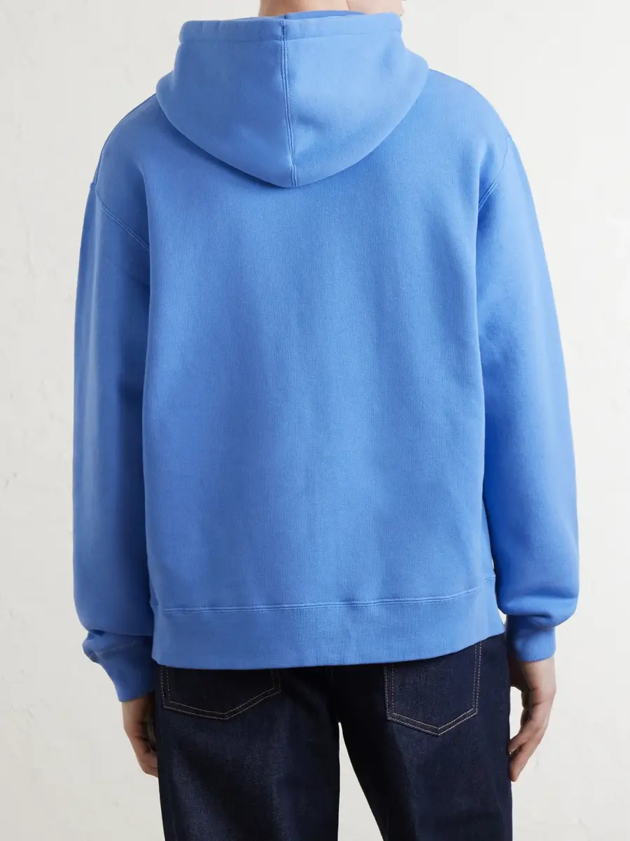 JW Anderson Cotton-Jersey Zip-Up Hoodie - Men | Thumbnail 4