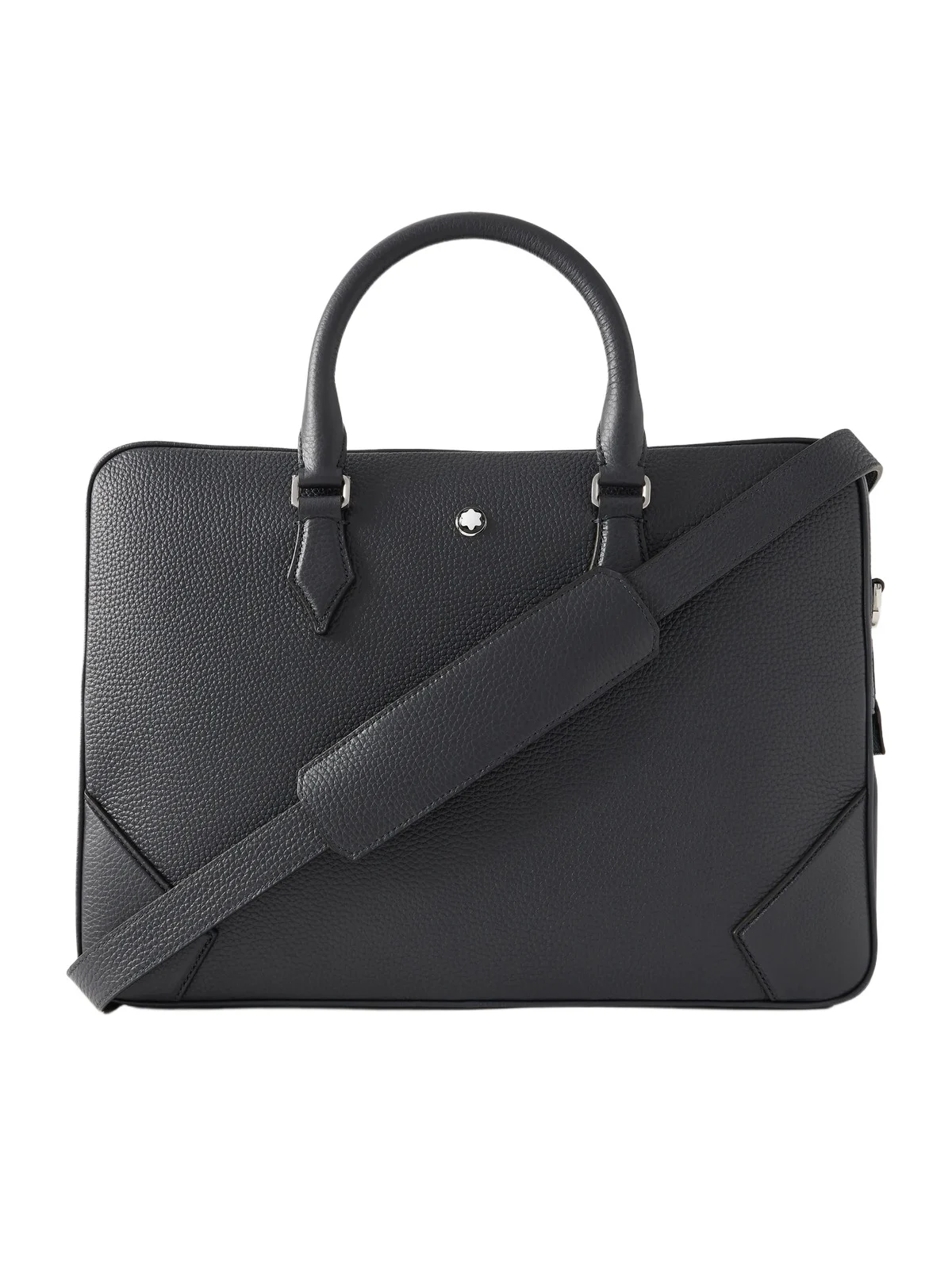 Medium Full-Grain Leather Briefcase - Men