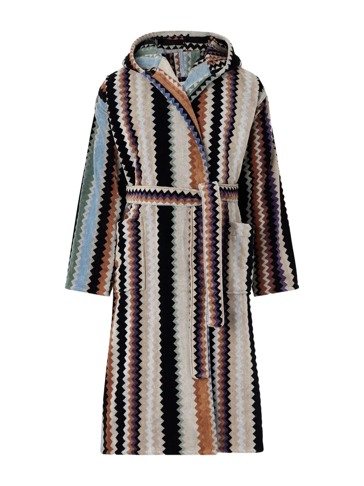 Curt Striped Cotton-Terry Hooded Robe - Men