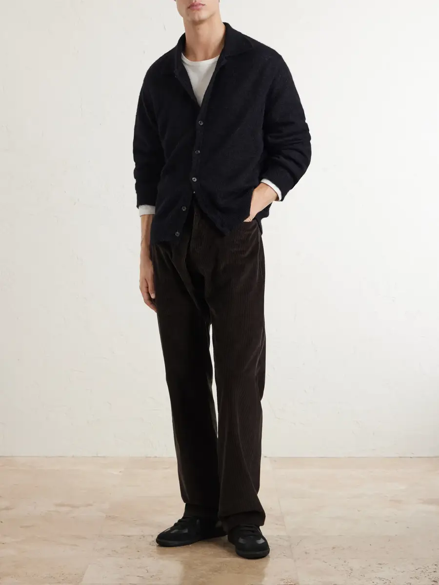Maison Margiela Straight-Leg Cotton-Corduroy Trousers - Men | Thumbnail 2 Maison Margiela Straight-Leg Cotton-Corduroy Trousers - Men | Thumbnail 2