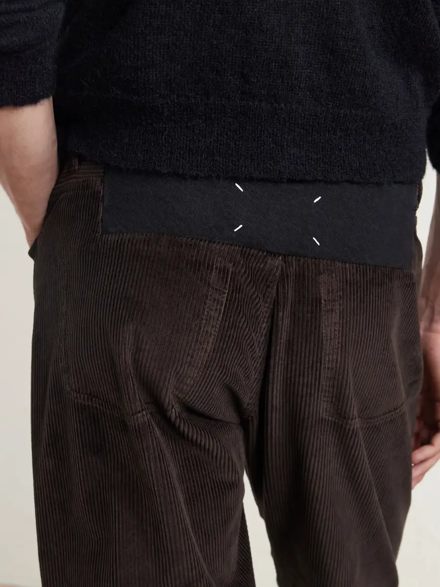 Maison Margiela Straight-Leg Cotton-Corduroy Trousers - Men | Thumbnail 5 Maison Margiela Straight-Leg Cotton-Corduroy Trousers - Men | Thumbnail 5