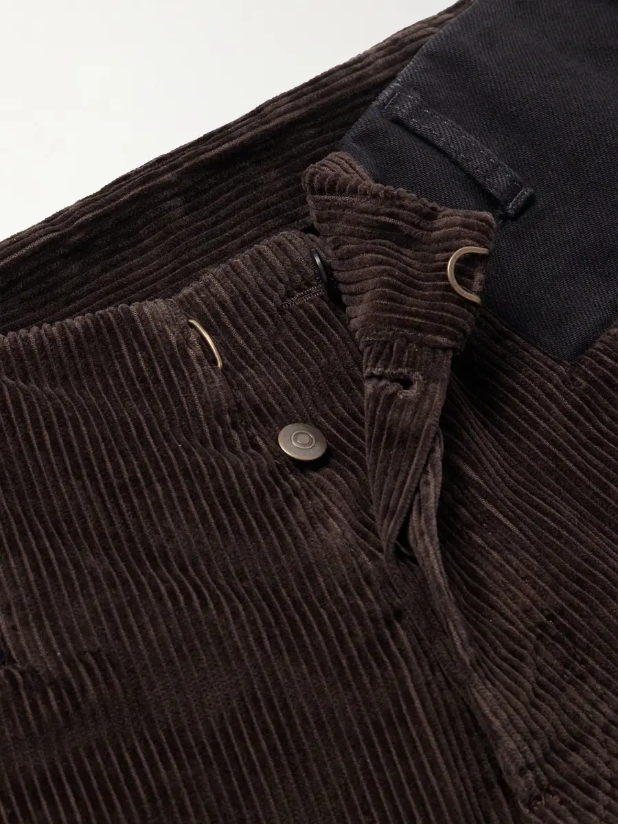 Maison Margiela Straight-Leg Cotton-Corduroy Trousers - Men | Thumbnail 6 Maison Margiela Straight-Leg Cotton-Corduroy Trousers - Men | Thumbnail 6