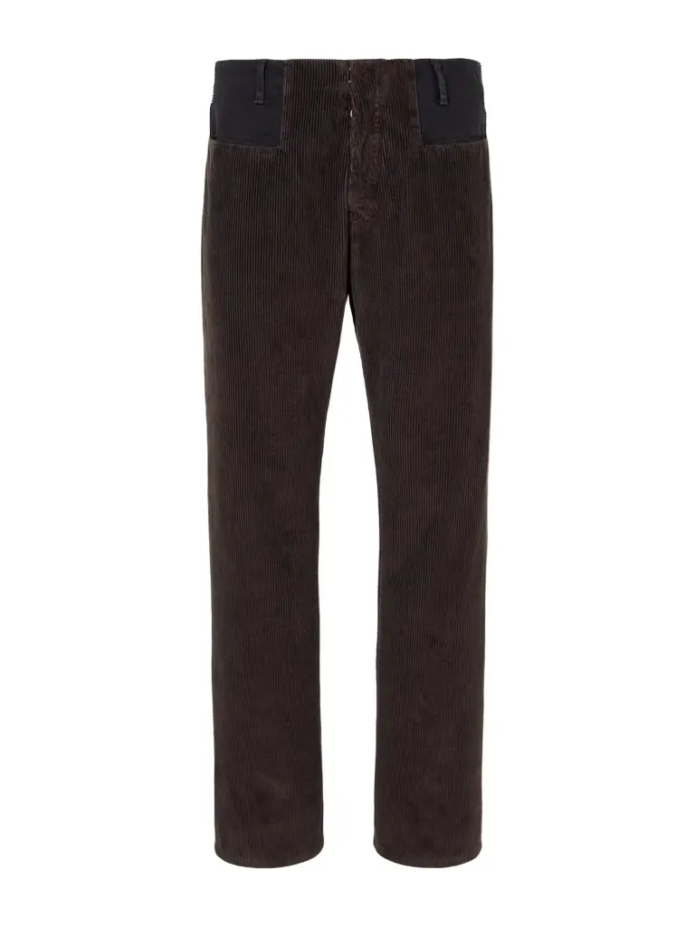 Maison Margiela Straight-Leg Cotton-Corduroy Trousers - Men
