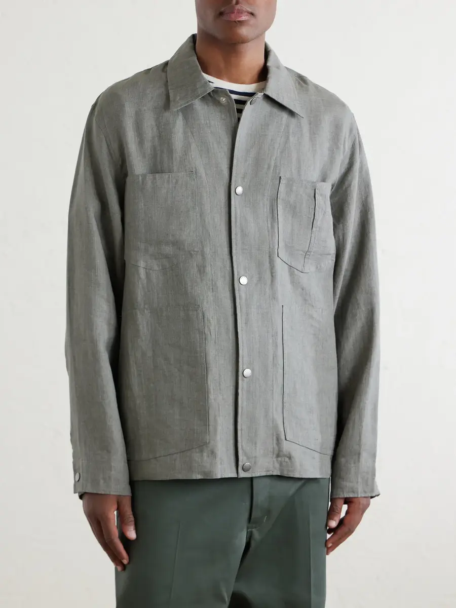rag & bone Calder Linen Jacket - Men | Thumbnail 3