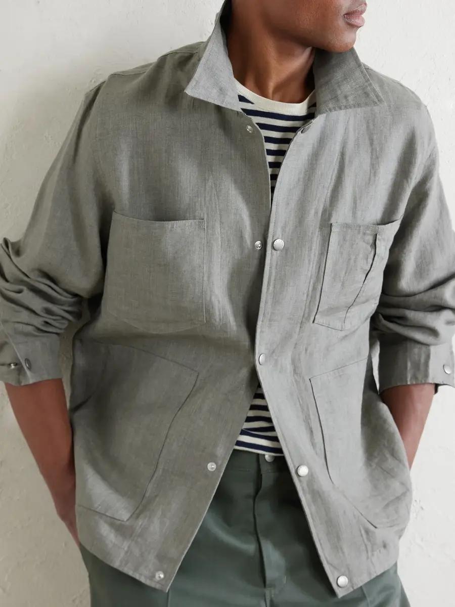 rag & bone Calder Linen Jacket - Men | Thumbnail 5