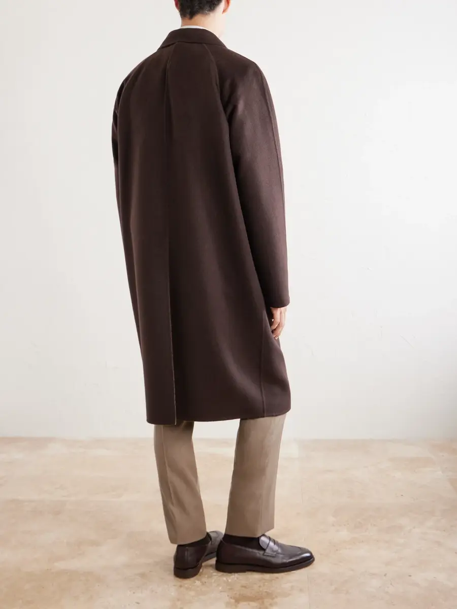 Kiton Wool and Cashmere-Blend Coat - Men | Thumbnail 4 Kiton Wool and Cashmere-Blend Coat - Men | Thumbnail 4