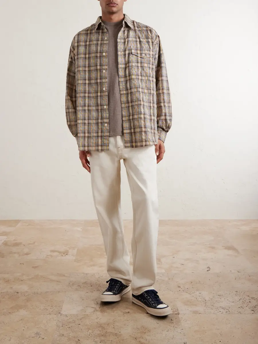 FrizmWORKS Checked Woven Shirt - Men | Thumbnail 2 FrizmWORKS Checked Woven Shirt - Men | Thumbnail 2