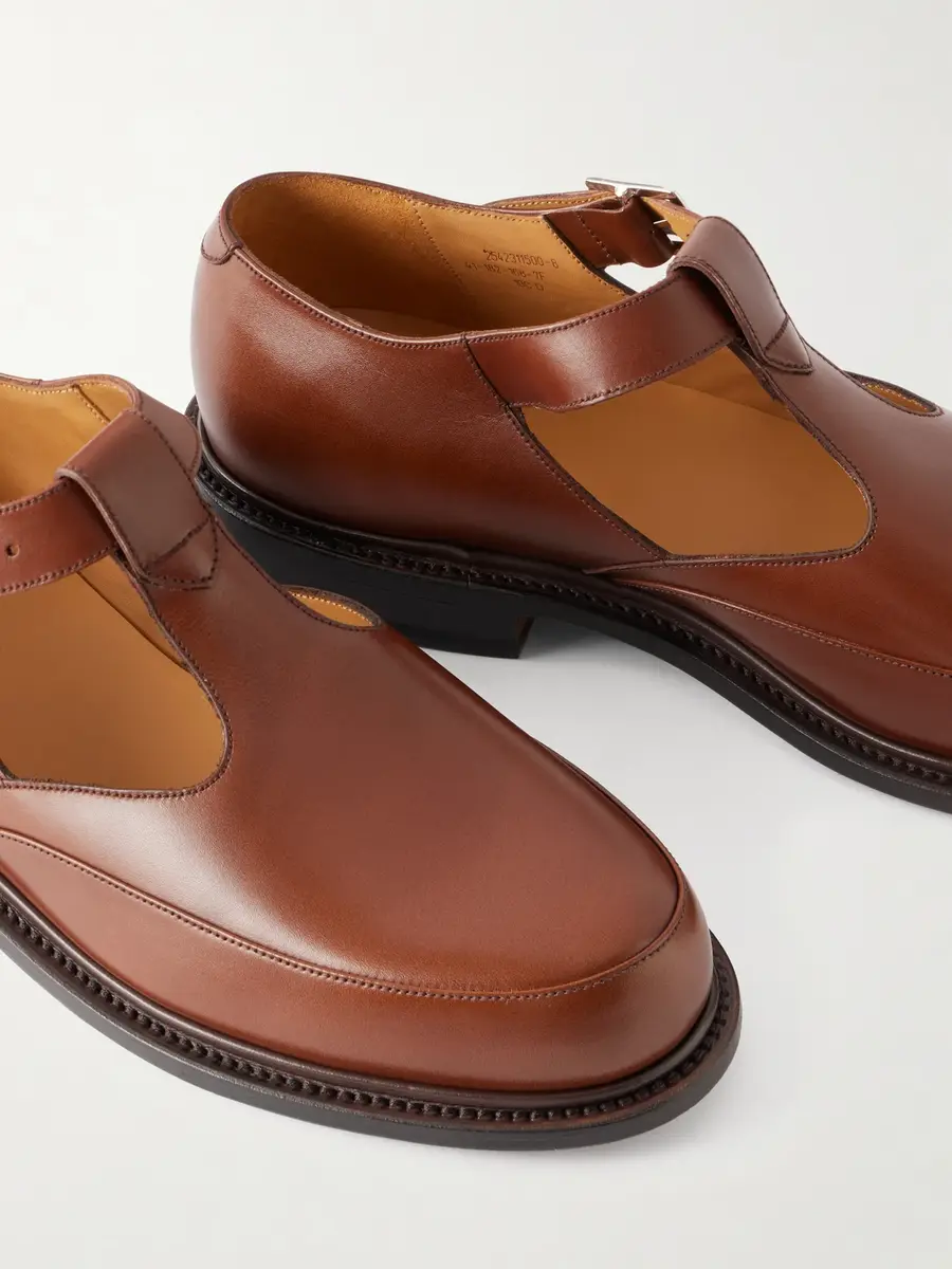 J.M. Weston Salomé Leather Mary Jane Sandals - Men | Thumbnail 5 J.M. Weston Salomé Leather Mary Jane Sandals - Men | Thumbnail 5