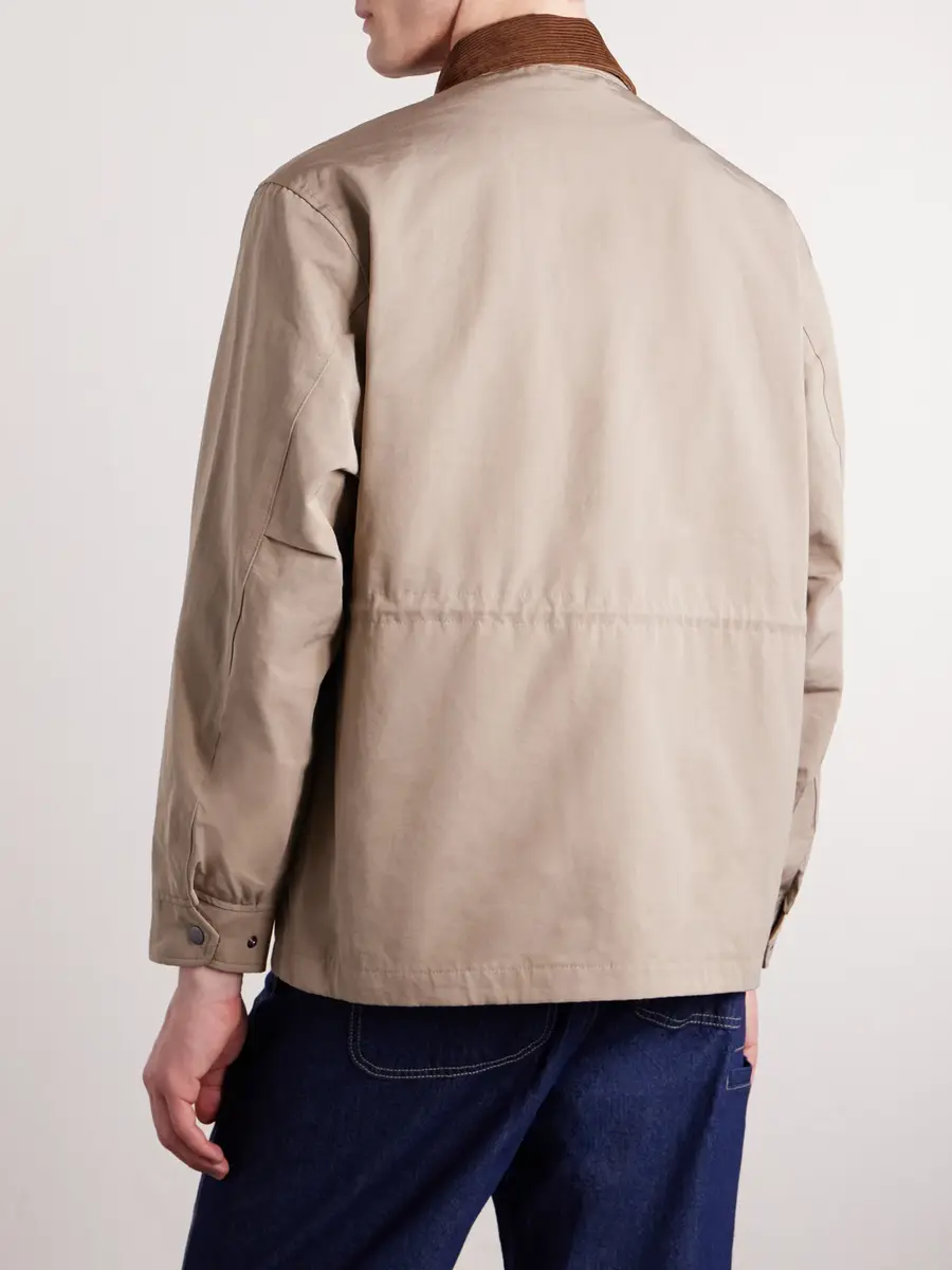 FrizmWORKS Royal Hunting Corduroy-Trimmed Cotton-Blend Jacket - Men | Thumbnail 4