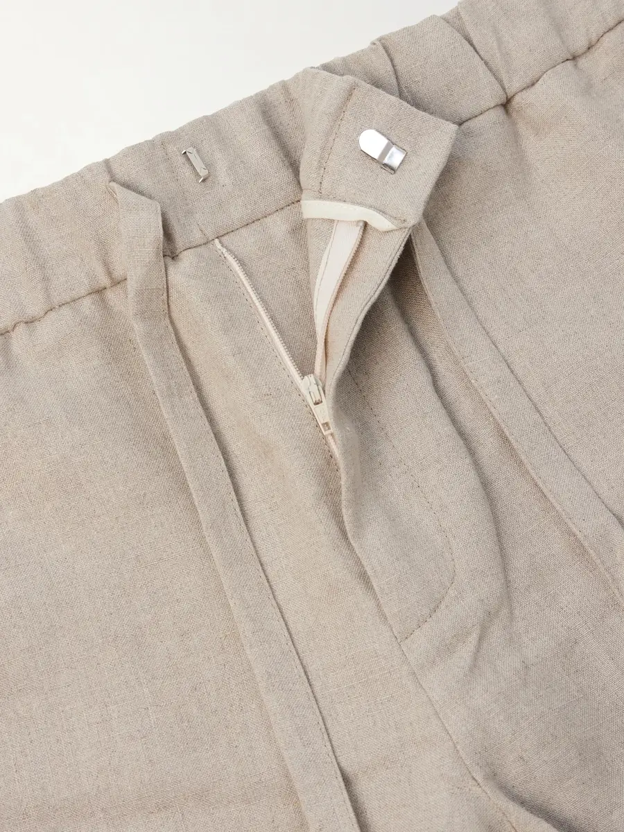 De Bonne Facture Traveler Straight-Leg Linen Shorts - Men | Thumbnail 6