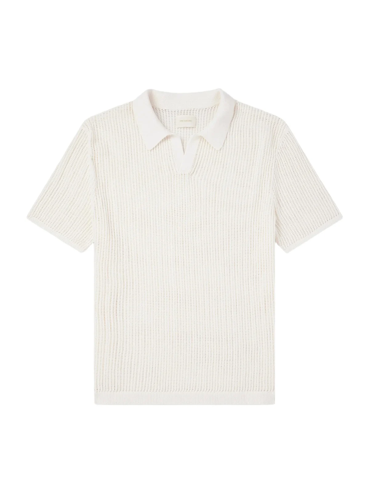 Aimé Leon Dore Open-Collar Open-Knit Cotton Polo Shirt - Men