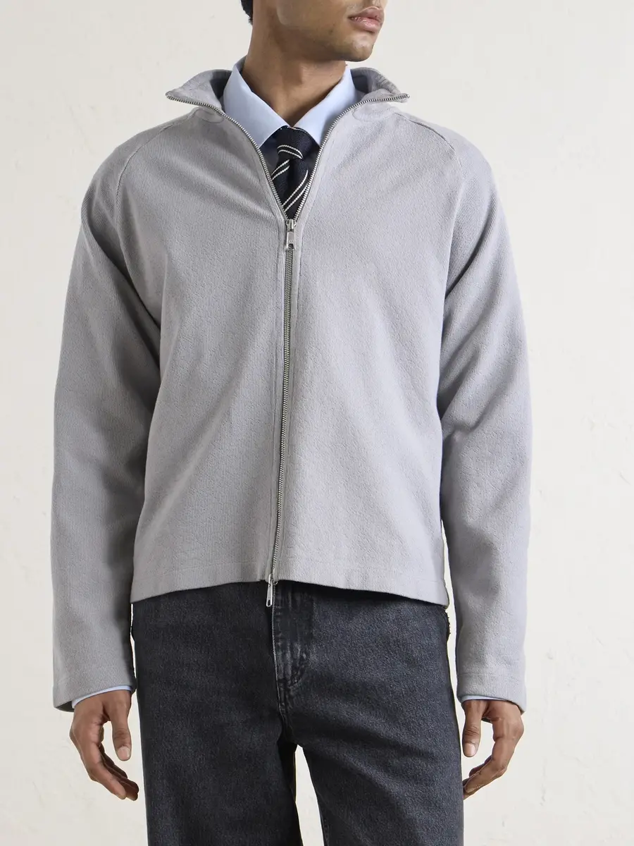 mfpen Leisure Organic Cotton Zip-Up Sweater - Men | Thumbnail 3 mfpen Leisure Organic Cotton Zip-Up Sweater - Men | Thumbnail 3